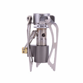 Mini Portable Camping Gas Stove Outdoor Folding Survival Furnace Stove