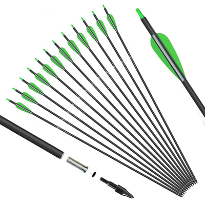 Keshes Carbon Hunting Arrows| 12 Archery