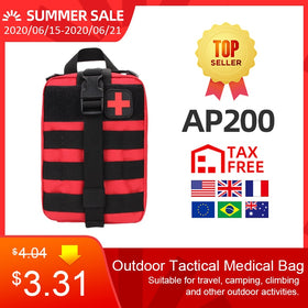 Outdoor Water First Aid Kits Travel Oxford Cloth Tactical Waist Pack