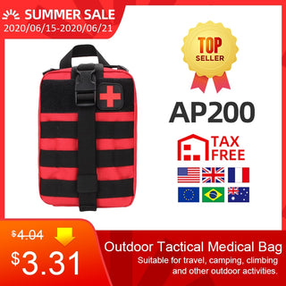 Outdoor Water First Aid Kits Travel Oxford Cloth Tactical Waist Pack