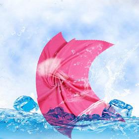 Portable Microfiber Instant Cooling Relief Sports Travel Towel