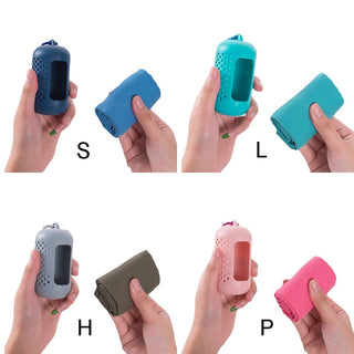 Portable Microfiber Instant Cooling Relief Sports Travel Towel