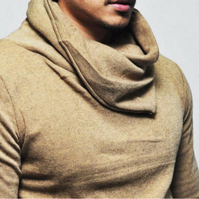 Shujin Spring Men Long Sleeves Slim Thin High T-shirt |Casual Fashion