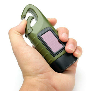 Simpeak LED Solar Power Crank| Emergence Flashlight Camping Torch