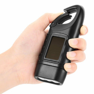 Simpeak LED Solar Power Crank| Emergence Flashlight Camping Torch