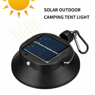 Portable USB Hanging Solar Panel Outdoor Camping Fishing Lamp Tent Light Hook