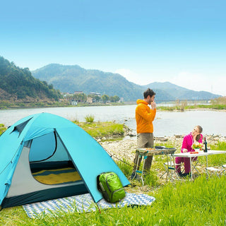 Outad  Outdoor Waterproof Silicone Ultra-light Double Layer Camping Tent