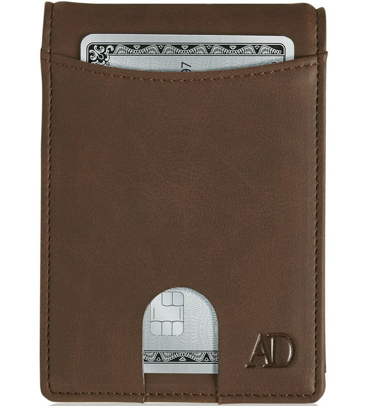 Access Denie Slim Bifold Wallets For Men with Removable Money Clip