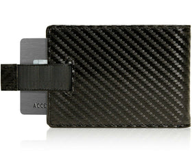 Access Denie Slim Bifold Wallets For Men with Removable Money Clip