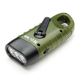 Simpeak LED Solar Power Crank| Emergence Flashlight Camping Torch