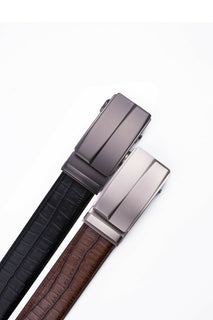 Fabio Valenti Men's Ratchet Belt Leather Belts with Automatic Buckle