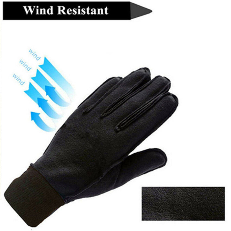 Finger Ten Winter Running Pair Men Women Thermal Fleece Gloves