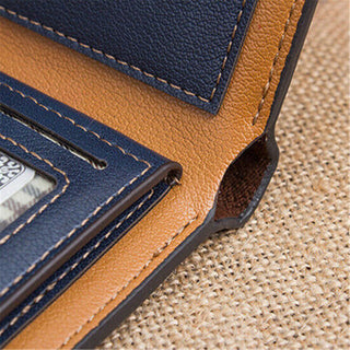 Bifold Leather Credit Card Holder| Clutch Billfold