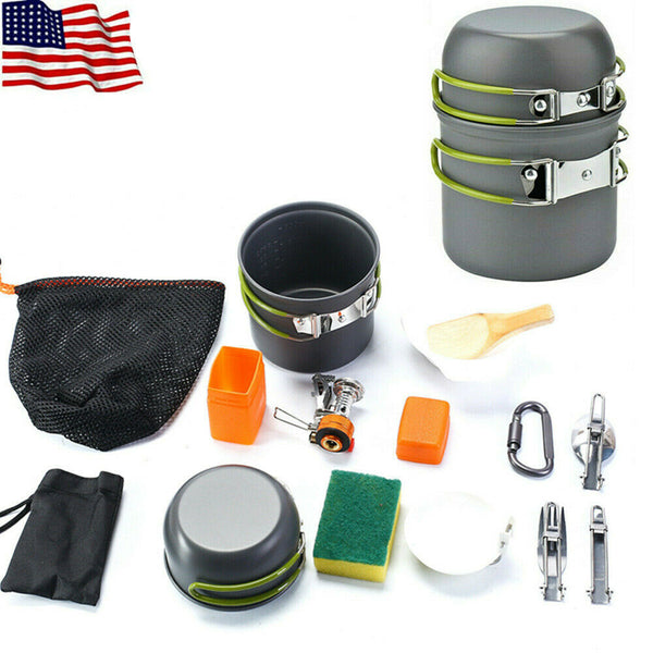 Cookware Camping Kit| Portable Stove For Hiking Picnic