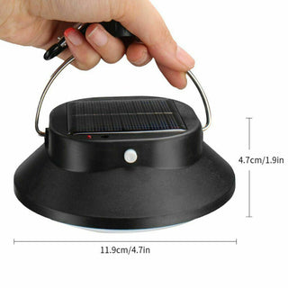 Portable USB Hanging Solar Panel Outdoor Camping Fishing Lamp Tent Light Hook