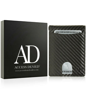 Access Denie Slim Bifold Wallets For Men with Removable Money Clip