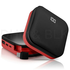 Potable Mini 20000mah Power Bank Battery Charger Built-in USB-C