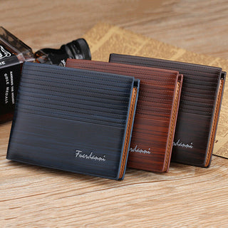 Bifold Leather Credit Card Holder| Clutch Billfold