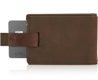 Access Denie Slim Bifold Wallets For Men with Removable Money Clip
