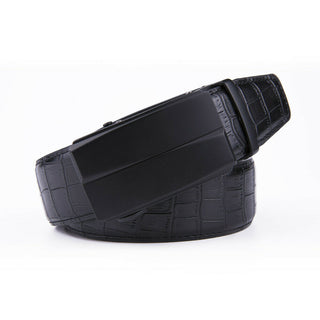 Fabio Valenti Men's Ratchet Belt Leather Belts with Automatic Buckle