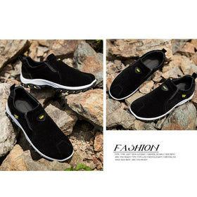 Wisstt Mens Slip On Sports Outdoor Sneakers Running Hiking Shoes