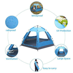Camping Dome Tent| Instant Pop Up Sun Canopy
