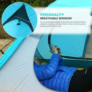 Outad  Outdoor Waterproof Silicone Ultra-light Double Layer Camping Tent