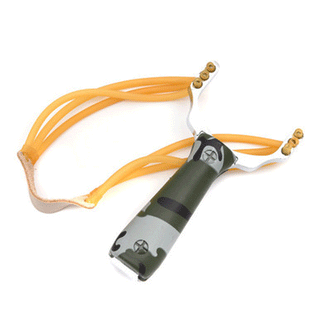 Ifitu Pubo Camouflage High Velocity Powerful Catapult Hunt Slingshot