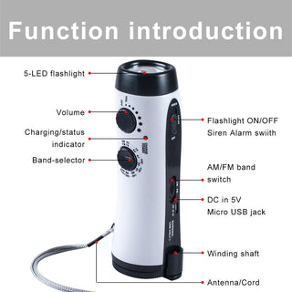 Molebit Emergency LED Flashlight For Camping