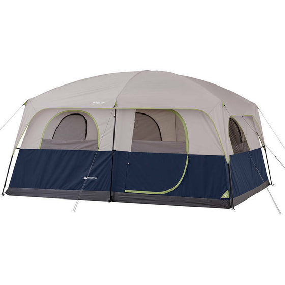 Ozark Cabin Waterproof Rainfly Camping Hiking Outdoor Tent  | 2 Rooms