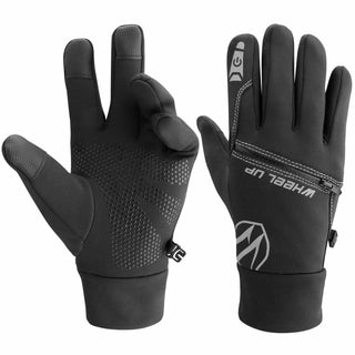 Donwell Winter Thermal Windproof Ski Snow Touch Screen Men Gloves