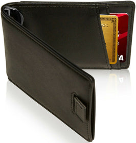 Access Denie Slim Bifold Wallets For Men with Removable Money Clip