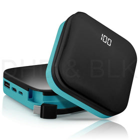 Potable Mini 20000mah Power Bank Battery Charger Built-in USB-C