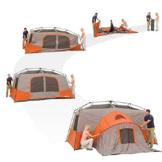Ozark Trail  Instant Cabin Tent Outdoor Camping | 11 Person 3 Rooms