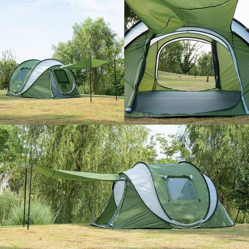 Weanas Family Automatic Dome| Pop Up Tent for 4 Person