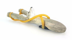 Wolf Wooden Hand Carved Slingshot | Sling Shot
