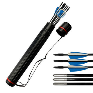Fiberglass Arrows Archery For Practice Quiver