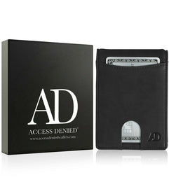 Access Denie Slim Bifold Wallets For Men with Removable Money Clip