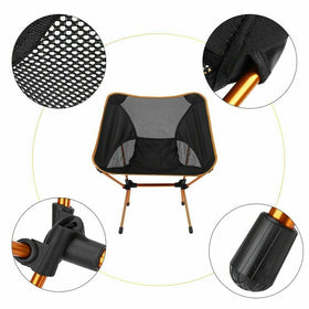 Ultralight Portable Folding Backpacking Camping Chair with  Storage Bag