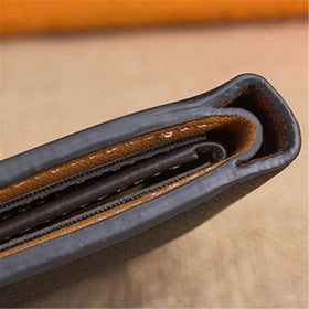 Bifold Leather Credit Card Holder| Clutch Billfold