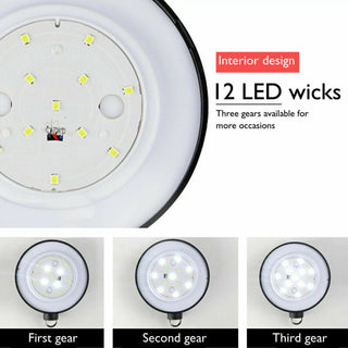 Portable USB Hanging Solar Panel Outdoor Camping Fishing Lamp Tent Light Hook