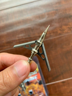 Rage Archery Broadheads with 24 Shock Collar