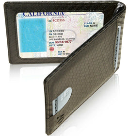 Access Denie Slim Bifold Wallets For Men with Removable Money Clip