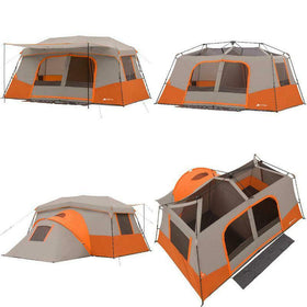 Ozark Trail  Instant Cabin Tent Outdoor Camping | 11 Person 3 Rooms