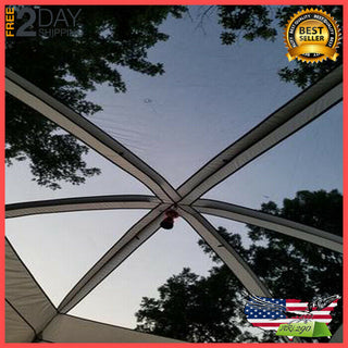 Ozark Trail Family Cabin Tent 10 Person Outdoor Camping Instant | 14' x 10'