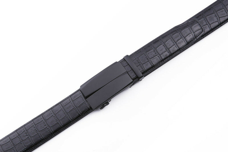 Fabio Valenti Men's Ratchet Belt Leather Belts with Automatic Buckle