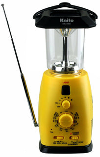 Kaito Solar LED Camping Lantern With Weather Radio