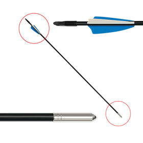 Fiberglass Arrows Archery For Practice Quiver