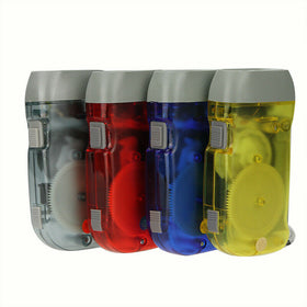LED Crank Power Wind Up| Emergence Flashlight
