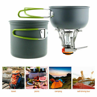 Cookware Camping Kit| Portable Stove For Hiking Picnic